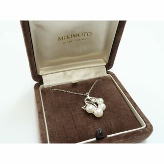 ミキモト(MIKIMOTO)のミキモト　4-5.5mm　4Pパール　Silver　ネックレス　18682205(ネックレス)