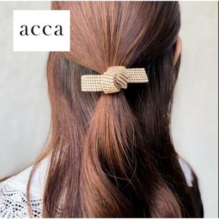 アッカ(acca)の☆定価34650円 極美品 acca アッカ オードリー ポニー ヘアゴム☆(ヘアゴム/シュシュ)