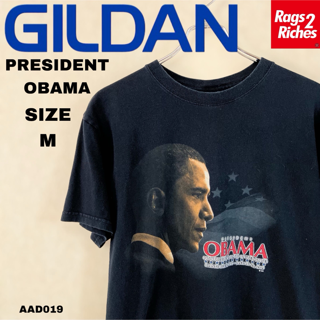 GILDAN(ギルタン)のプレジデント オバマ Tシャツ PRESIDENT OBAMA T-SHIRTS メンズのトップス(Tシャツ/カットソー(半袖/袖なし))の商品写真