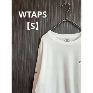 ダブルタップス(W)taps)のWTAPS ダブルタップス　白　ロングスリーブTシャツ　カタカナロゴ(スウェット)