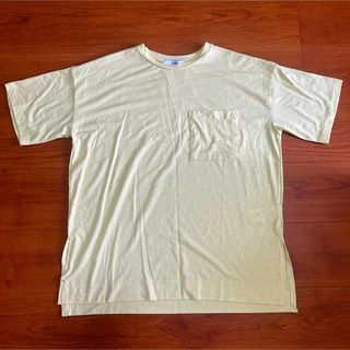 レーヨン入り　黄色　Tシャツ(Tシャツ(長袖/七分))