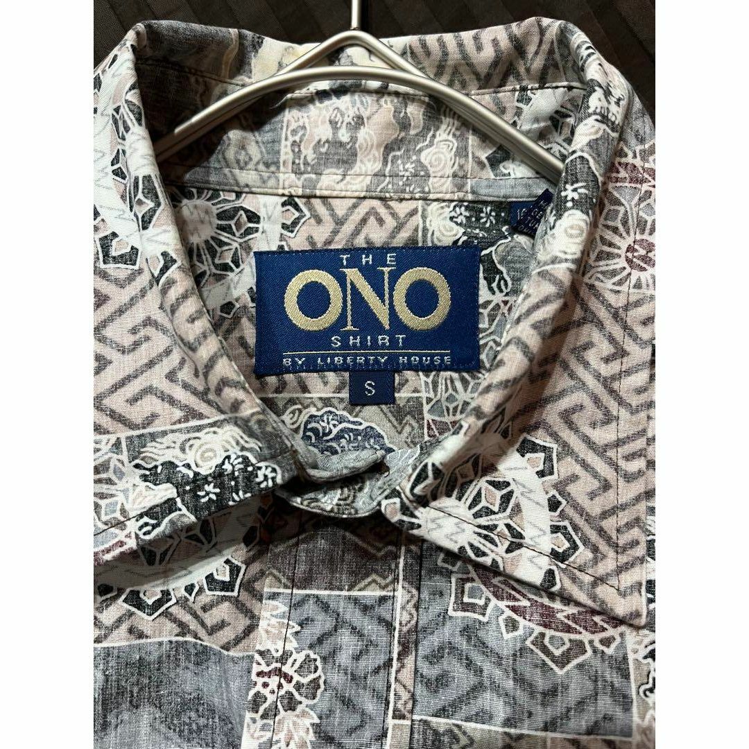 ONO　和柄　アロハシャツ　総柄　コットン100% メンズのトップス(シャツ)の商品写真