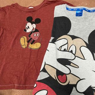 ディズニー(Disney)のミッキーマウス　Tシャツ　130cm(Tシャツ/カットソー)