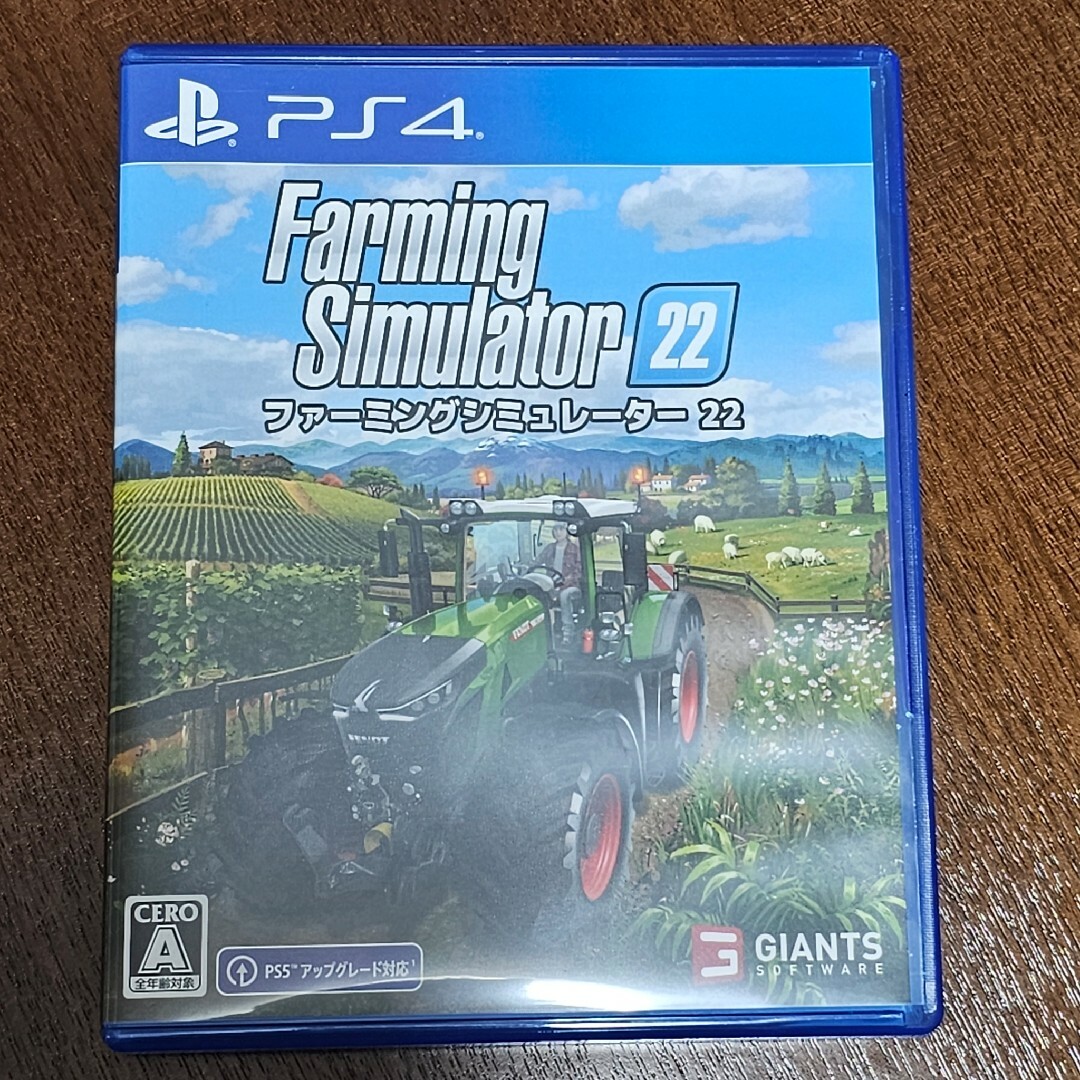 PlayStation4(プレイステーション4)のPS4 Farming Simulator ファーミングシミュレーター 22 エンタメ/ホビーのゲームソフト/ゲーム機本体(家庭用ゲームソフト)の商品写真