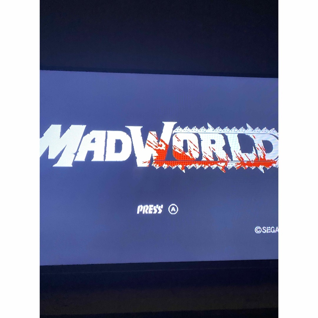 Wii(ウィー)のMADWORLD マッドワールド　Wii エンタメ/ホビーのゲームソフト/ゲーム機本体(家庭用ゲームソフト)の商品写真