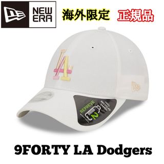 ニューエラー(NEW ERA)のニューエラ キャップ 帽子 ハット ドジャース ホワイト LA レディース (キャップ)