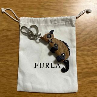 フルラ(Furla)の【新品未使用】フルラ　レザーキーホルダー(キーホルダー)