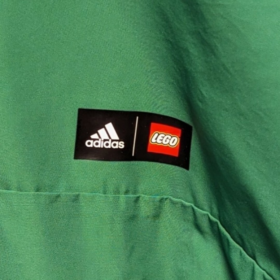 adidas(アディダス)のadidas × LEGO アディダス レゴ ナイロンジャケット 160 キッズ/ベビー/マタニティのキッズ服男の子用(90cm~)(ジャケット/上着)の商品写真