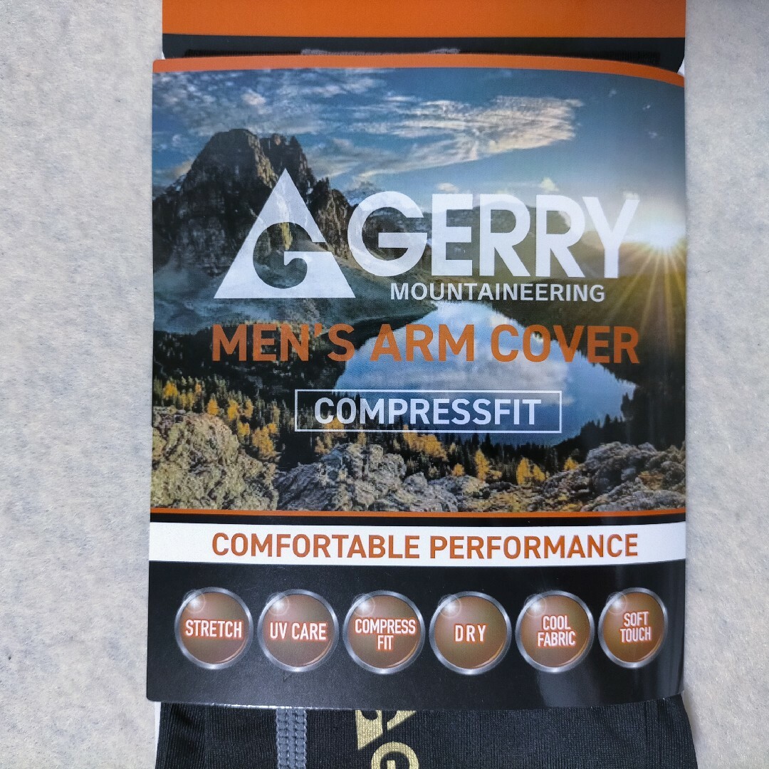 GERRY(ジェリー)のジェリー フリーサイズ アームカバー 2枚 スポーツ/アウトドアのトレーニング/エクササイズ(トレーニング用品)の商品写真
