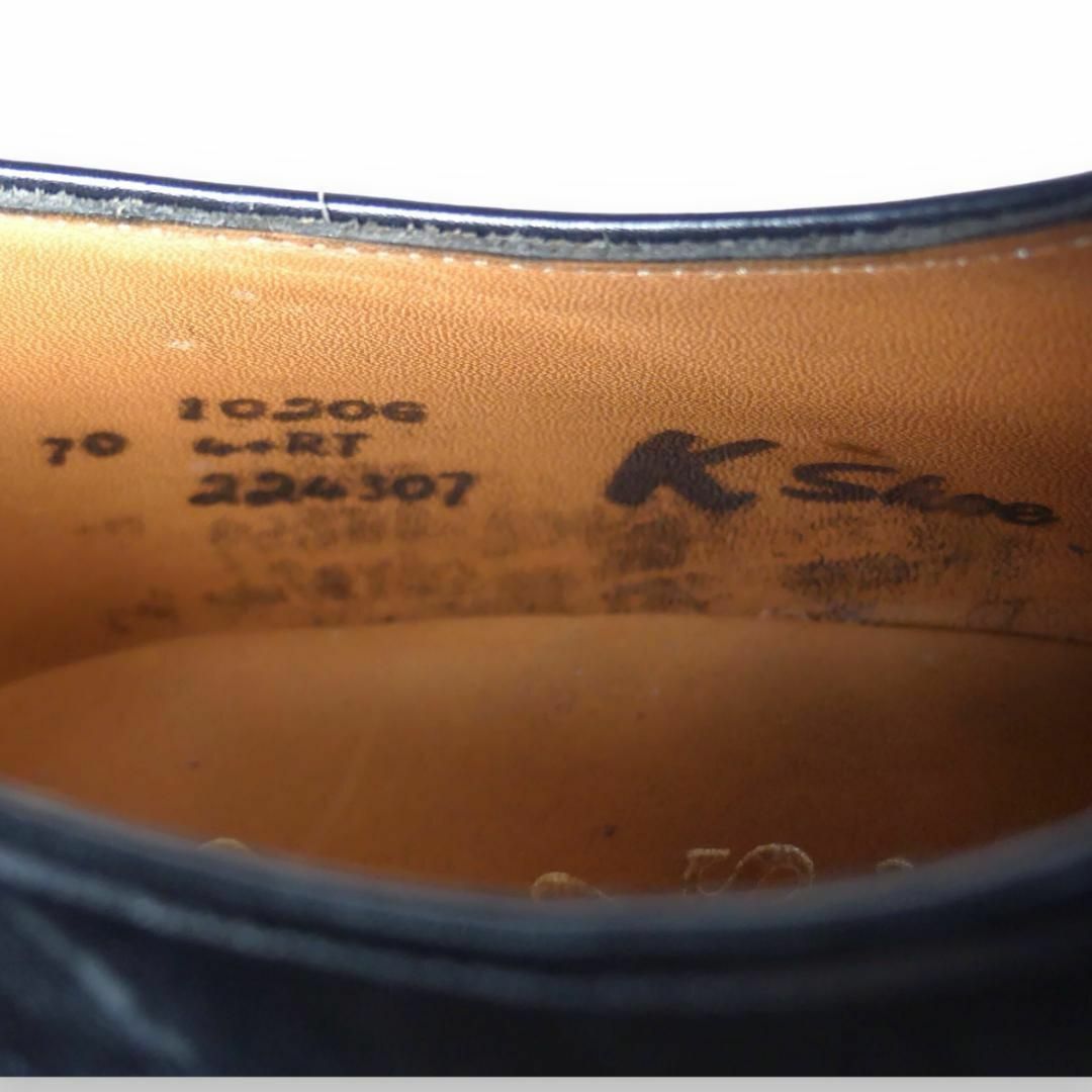 イギリス製 KSHOES ケーシューズ 25.5 本革 レザー 靴 NR3781 メンズの靴/シューズ(ブーツ)の商品写真