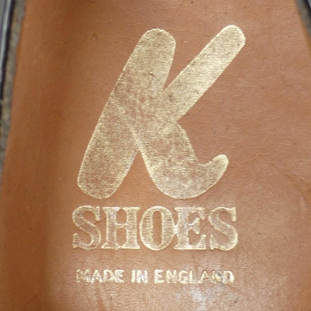 イギリス製 KSHOES ケーシューズ 25.5 本革 レザー 靴 NR3781 メンズの靴/シューズ(ブーツ)の商品写真