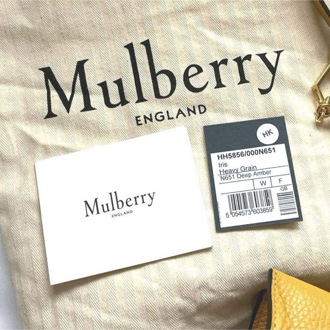 Mulberry(マルベリー)のmulberry マルベリー アイリス 新品未使用ショルダーバッグ ハンドバッグ レディースのバッグ(ショルダーバッグ)の商品写真