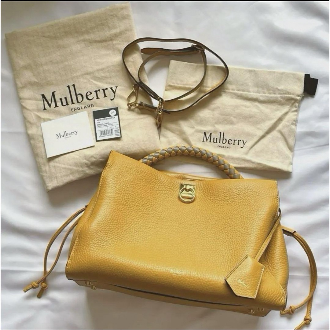 Mulberry(マルベリー)のmulberry マルベリー アイリス 新品未使用ショルダーバッグ ハンドバッグ レディースのバッグ(ショルダーバッグ)の商品写真