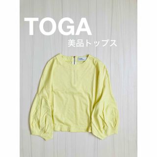 TOGA トーガ 2012SS　レモンイエローの素敵なトップス (カットソー(半袖/袖なし))