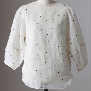 ビューティアンドユースユナイテッドアローズ(BEAUTY&YOUTH UNITED ARROWS)のT. japan dot blouse ariesmirage アリエス(シャツ/ブラウス(長袖/七分))
