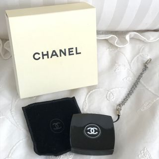 シャネル(CHANEL)のシャネル 4㎝角 両面 ミニ ミラー ストラップ 携帯ストラップ ノベルティ(ノベルティグッズ)