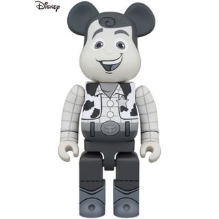 メディコムトイ(MEDICOM TOY)のBE@RBRICK WOODY B&W Ver. 1000％ toy story(その他)