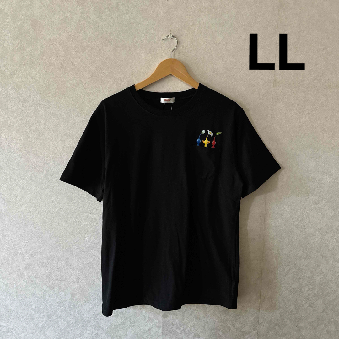 しまむら(シマムラ)のしまむら ピクミン ユニセックス Tシャツ LLサイズ メンズのトップス(Tシャツ/カットソー(半袖/袖なし))の商品写真