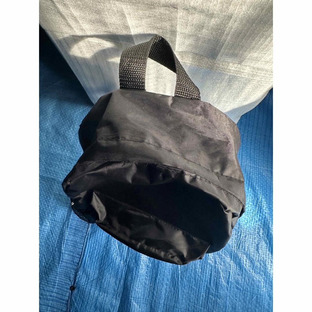 シンプルミニリュックブラック レディースのバッグ(リュック/バックパック)の商品写真