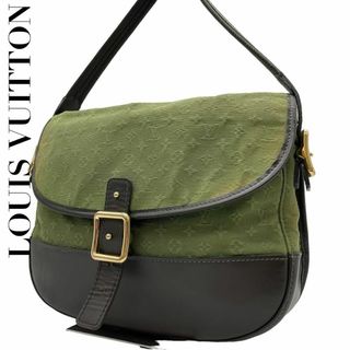 ルイヴィトン(LOUIS VUITTON)の美品　ルイヴィトン　D4　モノグラムミニ　ショルダーバッグ　マルジョリー　緑(ショルダーバッグ)