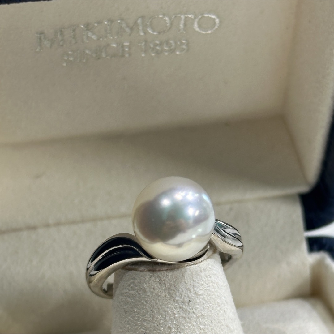 MIKIMOTO(ミキモト)のMIKIMOTO ミキモトPt950 パール9.9〜10㎜ リング レディースのアクセサリー(リング(指輪))の商品写真