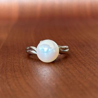 ミキモト(MIKIMOTO)のMIKIMOTO ミキモトPt950 パール9.9〜10㎜ リング(リング(指輪))