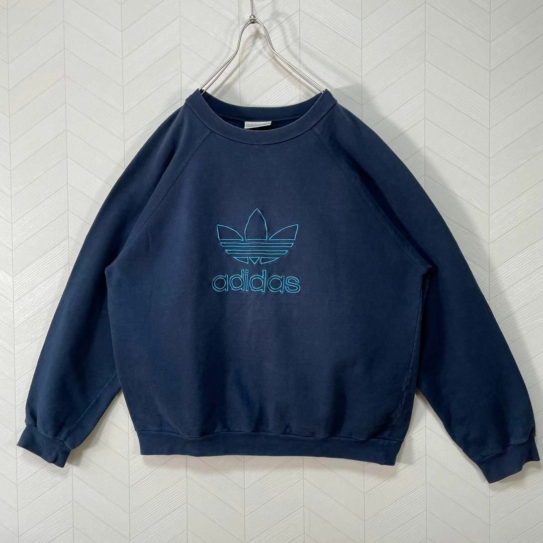 adidas(アディダス)のあいみょん着用 90s アディダス スウェット トレーナー バレンシアガ元ネタ メンズのトップス(スウェット)の商品写真