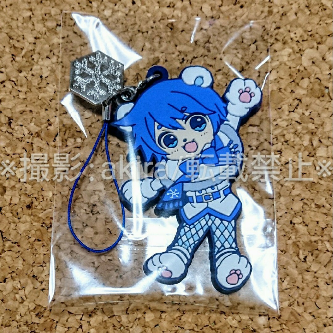 GOOD SMILE COMPANY(グッドスマイルカンパニー)のボカロ KAITO スカイタウン限定 ラバーストラップ 白くま 新品未開封 レア エンタメ/ホビーのアニメグッズ(ストラップ)の商品写真