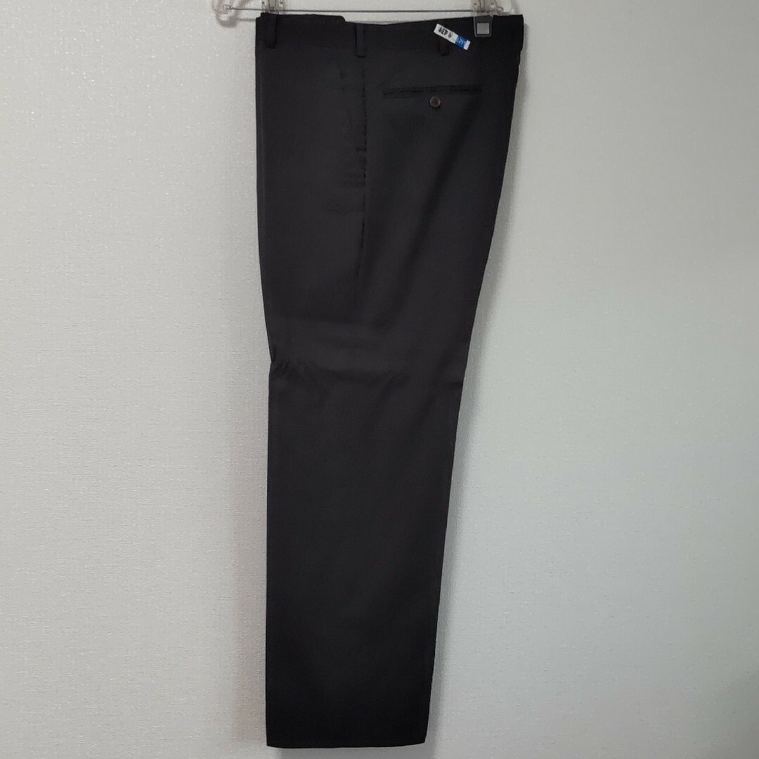 ウールマーク　チャコールグレー　スラックス　W88cm メンズのパンツ(スラックス)の商品写真