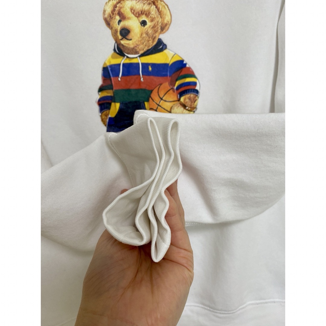 POLO RALPH LAUREN(ポロラルフローレン)のPOLO BEAR ポロベアー スウェット トレーナー 裏起毛 150 キッズ/ベビー/マタニティのキッズ服男の子用(90cm~)(Tシャツ/カットソー)の商品写真