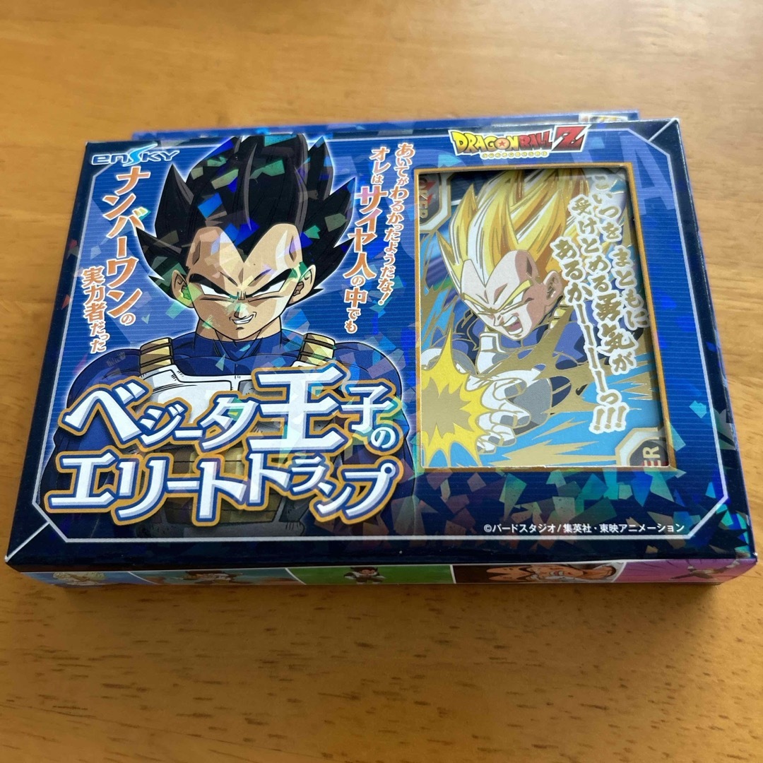 新品未使用　ドラゴンボールZ ベジータ王子のエリート トランプ(1コ入) エンタメ/ホビーのテーブルゲーム/ホビー(トランプ/UNO)の商品写真