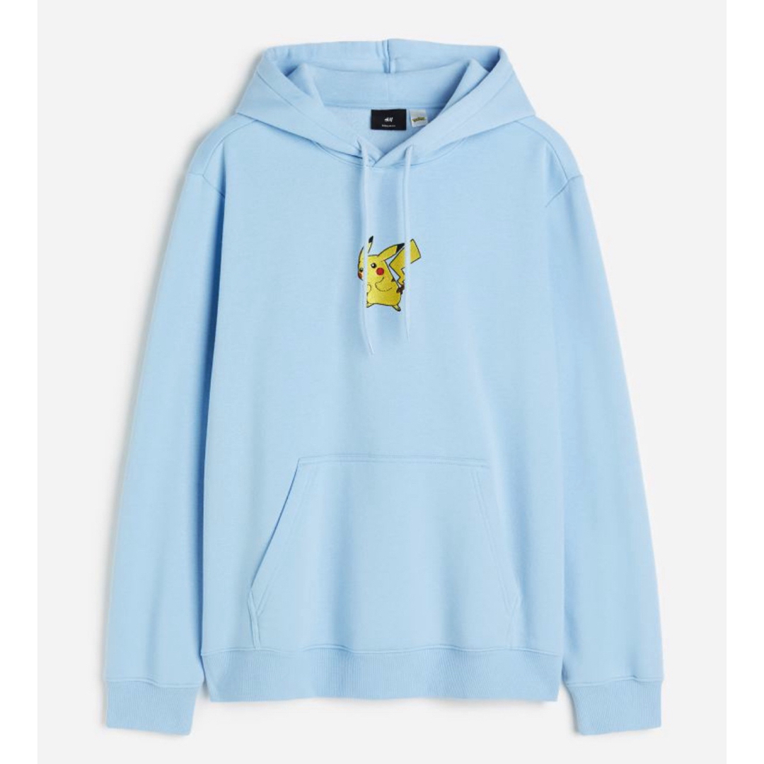 H&M(エイチアンドエム)の新品 H&M × ポケモン Pokemon ピカチュウ パーカー XL メンズのトップス(パーカー)の商品写真