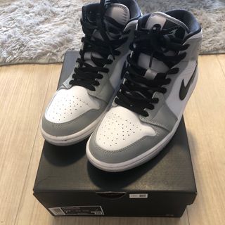 ジョーダン(Jordan Brand（NIKE）)のNIKE AIR JORDAN1 mid 25.5(スニーカー)