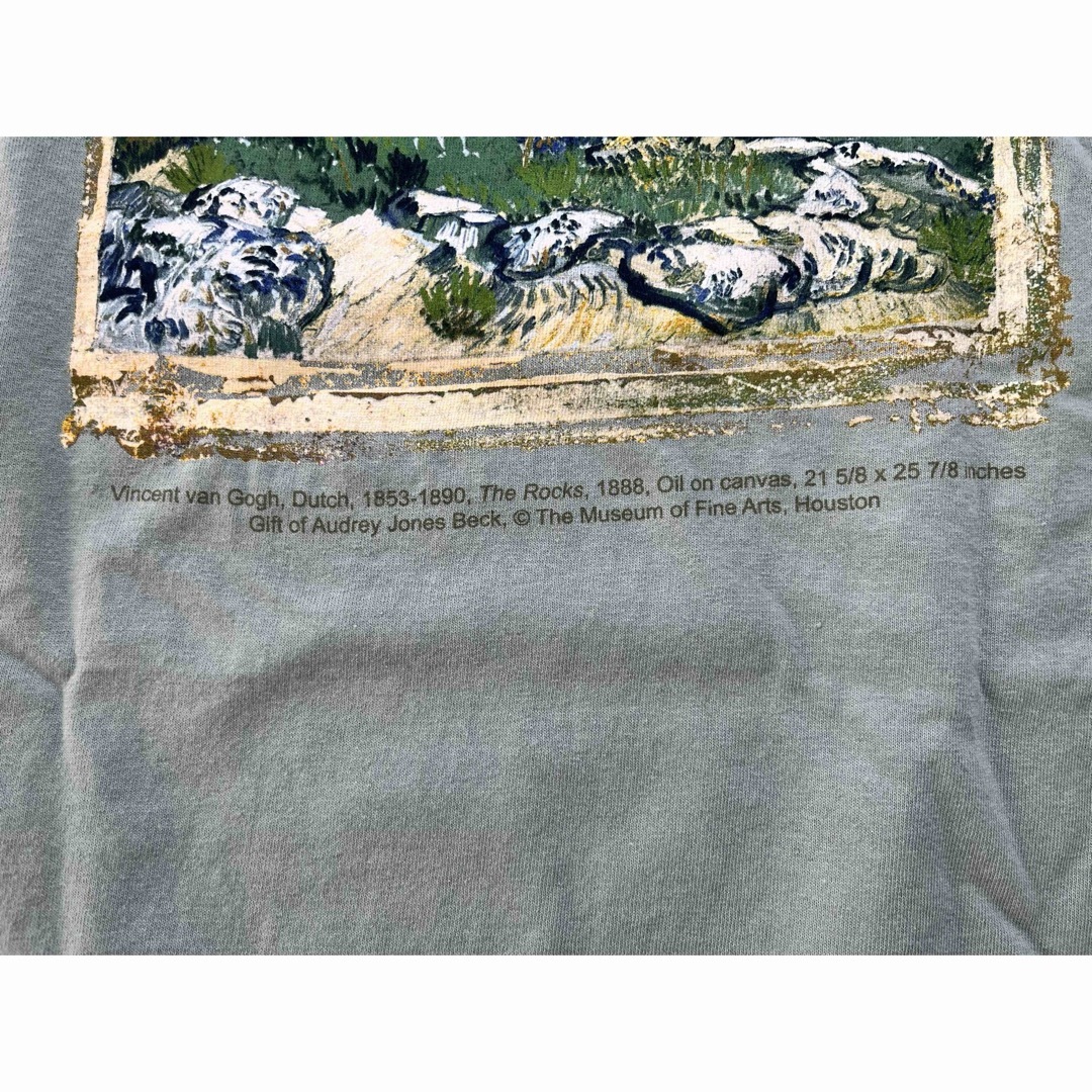 A$APアートTシャツ　ゴッホ　gogh ヒューストン美術館　モネ　ピカソ　ルノアール