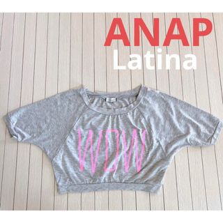 アナップ(ANAP)の【美品】ANAP トップス　ショート丈(カットソー(長袖/七分))