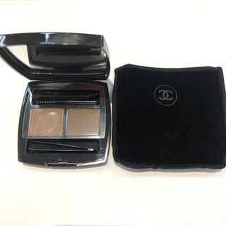 シャネル(CHANEL)の🍀CHANEL シャネル ラ パレット スルスィルドゥシャネル 02ミディアム(パウダーアイブロウ)