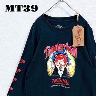 テンダーロイン(TENDERLOIN)の人気品！ TENDERLOIN 長袖 Tシャツ ロンT ON オールドニック M(Tシャツ/カットソー(七分/長袖))