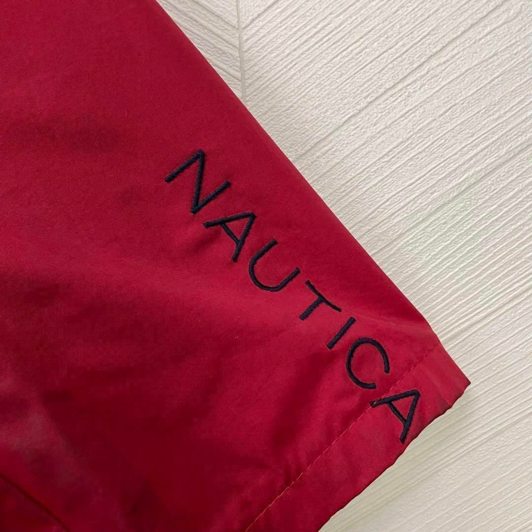 NAUTICA(ノーティカ)のノーティカ ナイロンジャケット ハイネック 刺繍ロゴ ビックサイズ 太アーム メンズのジャケット/アウター(ナイロンジャケット)の商品写真