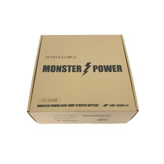 ▼▼MARVELLOUS マーベラス 12V・24V対応 モンスターパワー ジャンプスターター MARV-MPE99C(その他)