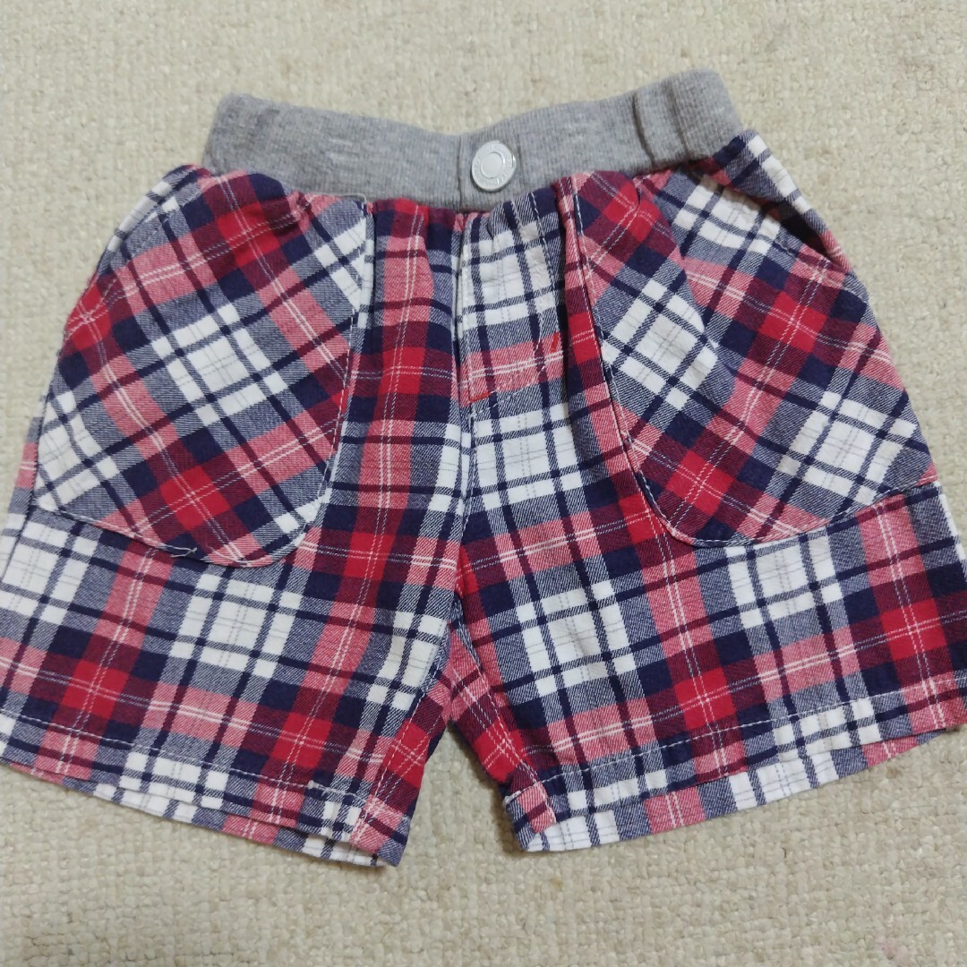 しまむら(シマムラ)のサイズ９０ ハーフパンツ まとめ売り キッズ/ベビー/マタニティのキッズ服男の子用(90cm~)(パンツ/スパッツ)の商品写真