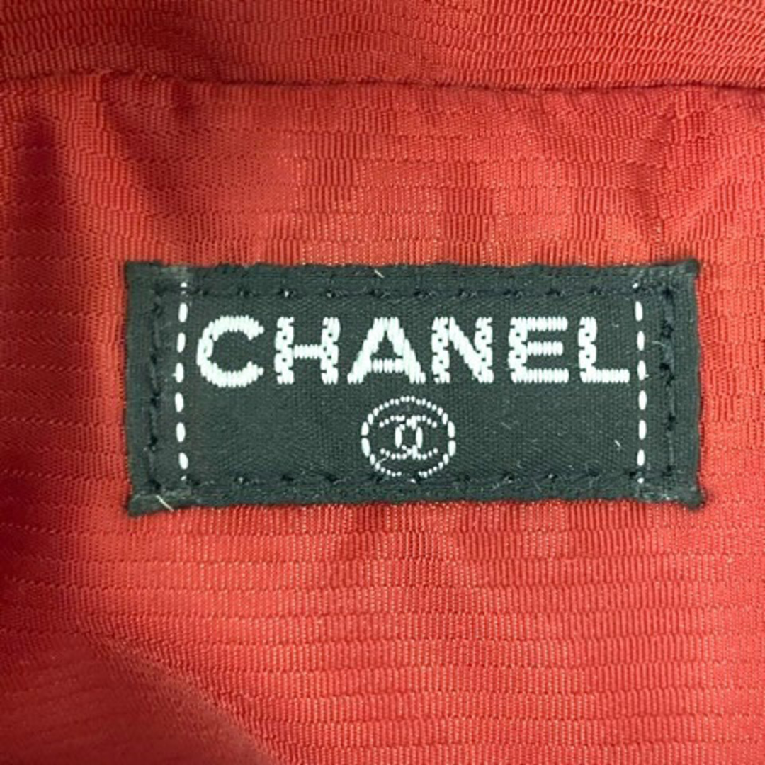 CHANEL(シャネル)のシャネル CHANEL 90代年製 ポーチ 化粧ポーチ 小物入れ ナイロン 黒 レディースのファッション小物(ポーチ)の商品写真