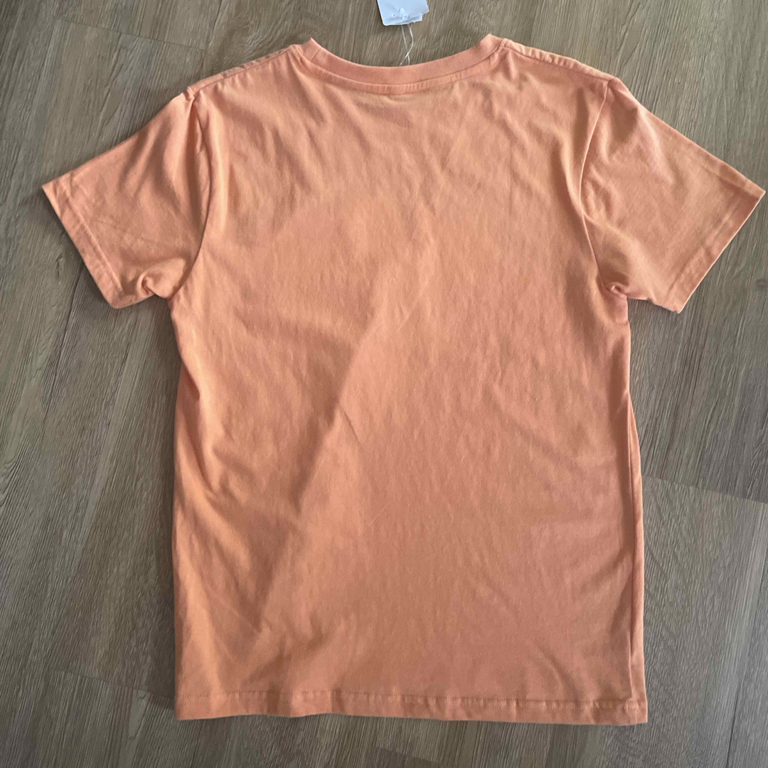 タグ付き半袖Tシャツ（オレンジ） キッズ/ベビー/マタニティのキッズ服男の子用(90cm~)(Tシャツ/カットソー)の商品写真