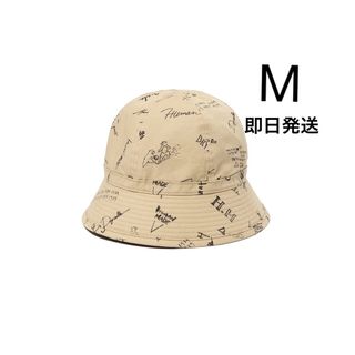 ヒューマンメイド(HUMAN MADE)のHUMANMADE ヒューマンメイド PRINTED BUCKET HAT M(ハット)