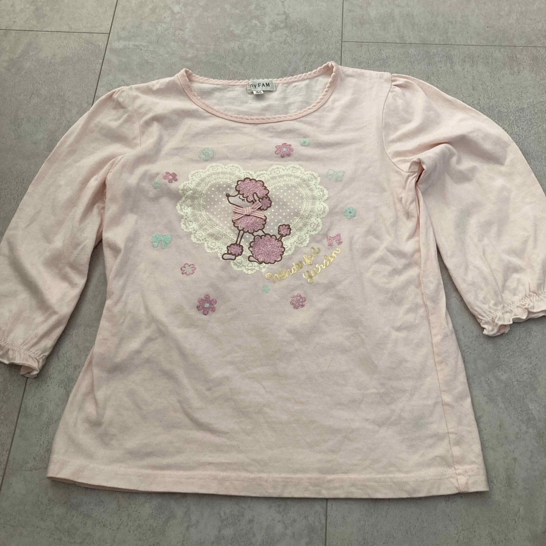 anyFAM(エニィファム)のanyFAM  ロンT   150サイズ キッズ/ベビー/マタニティのキッズ服女の子用(90cm~)(Tシャツ/カットソー)の商品写真