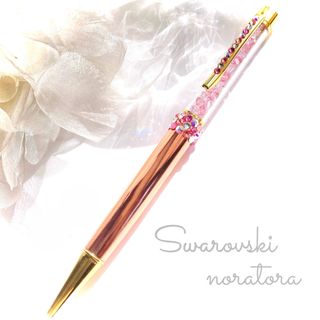 スワロフスキー(SWAROVSKI)のガラスペン　スワロフスキー　ボールペン　ステーショナリー　ペン　送料無料　ギフト(ペン/マーカー)