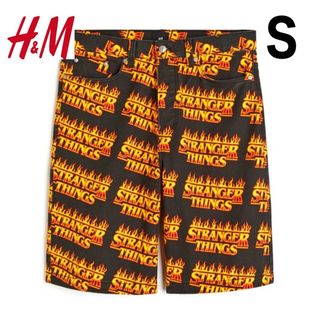 エイチアンドエム(H&M)の新品 H&M × Netflix ストレンジャーシングス ハーフパンツ S(ショートパンツ)