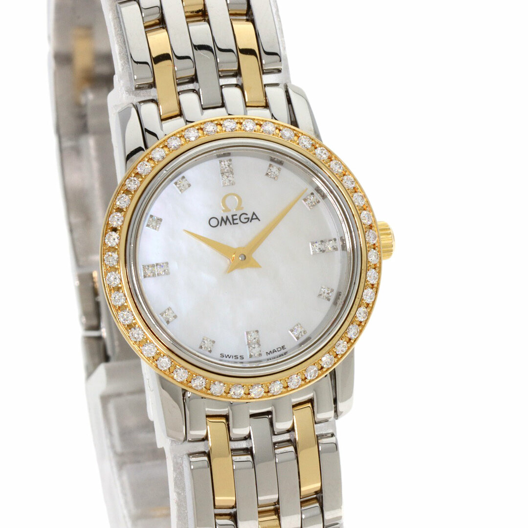 OMEGA(オメガ)のOMEGA 4375.95 デビル ベゼル ダイヤモンド  腕時計 SS SSxK18YG ダイヤモンド レディース レディースのファッション小物(腕時計)の商品写真