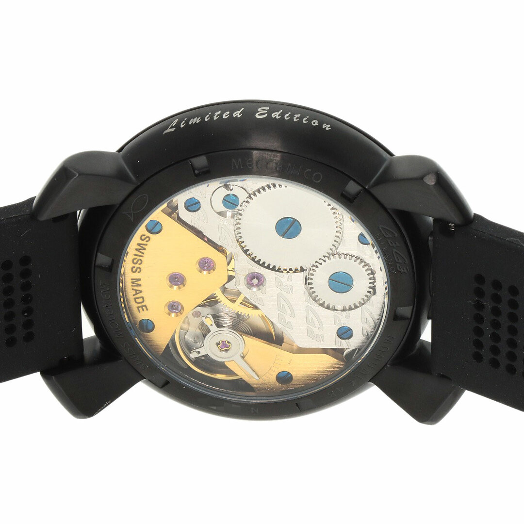 GaGa MILANO(ガガミラノ)のGaga Milano Ref.5012  マヌアーレ ロシアワールドカップ2018 100本限定 腕時計 SS ラバー メンズ メンズの時計(腕時計(アナログ))の商品写真