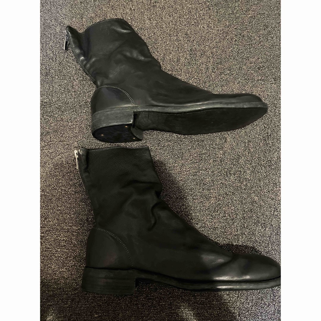 GUIDI(グイディ)のGUIDI グイディ　バックジップブーツ　ホースレザー　ブラック　44 メンズの靴/シューズ(ブーツ)の商品写真