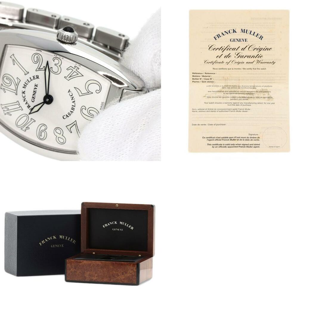 FRANCK MULLER(フランクミュラー)のFRANCK MULLER 1752QZC トノウカーベックス 腕時計 SS SS レディース レディースのファッション小物(腕時計)の商品写真